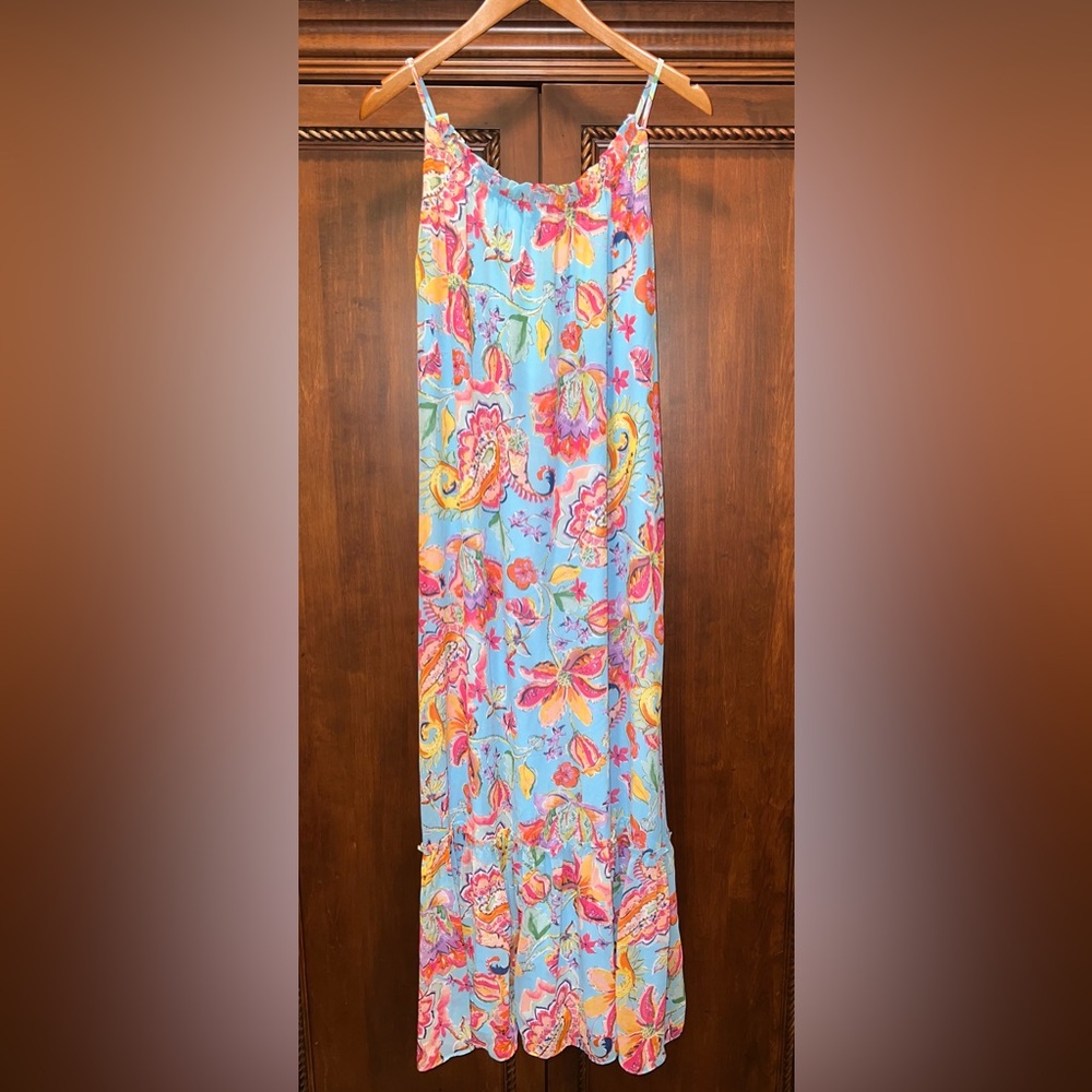Nicole Miller Floral Maxi Dress